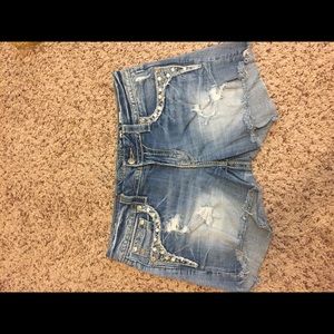 Size 30 miss me shorts
